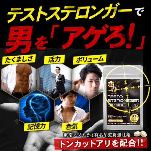 【テストステロンガー】